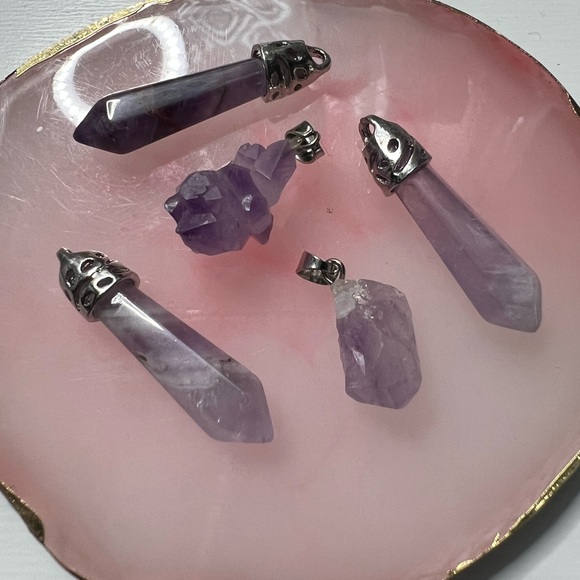 Jewelry - Amethyst pendants